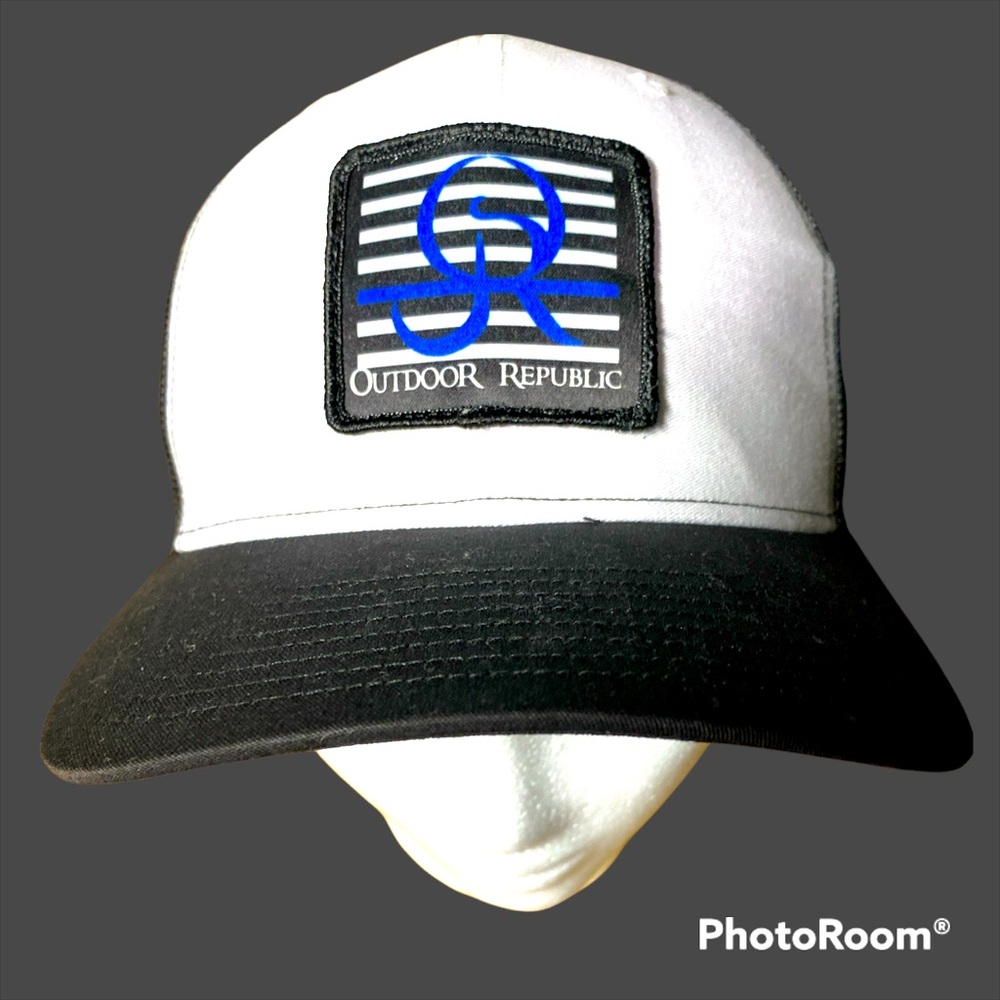 Outdoor Republic Blue Line First Responder Patch Snapback